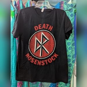 Jeff rosenstock bank t-shirt "death rosenstock" medium
